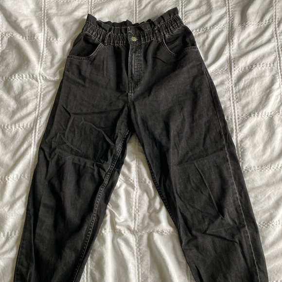 Black balloon fit jeans - Picture 1 of 6